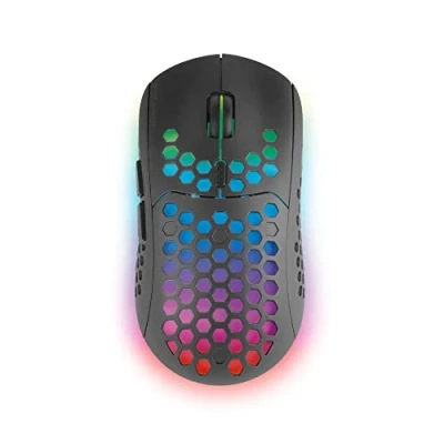 Abbildung von MARSGAMING Mars Gaming MMW3, Kabellose Maus, RGB Flow, Ultraleicht 79g, 3200DPI, Schwarz