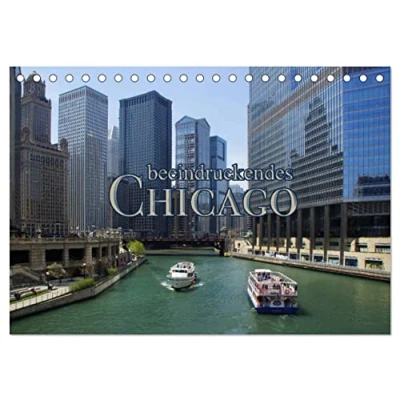 Abbildung von beeindruckendes Chicago (Tischkalender 2025 DIN A5 quer), CALVENDO Monatskalender