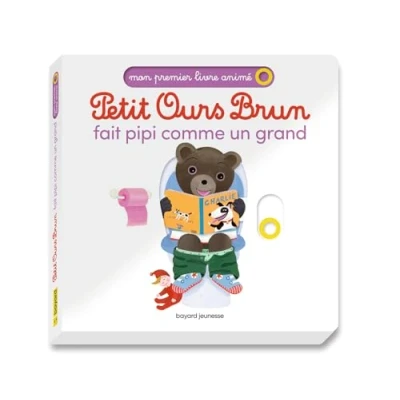 Abbildung von Petit Ours Brun fait pipi comme un grand Mon premier livre animé