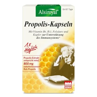 Abbildung von Alsiroyal Alsi Propolis Kapseln 60 32 g