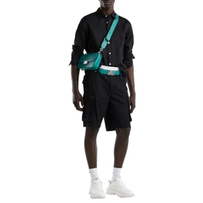 Abbildung von United Colors of Benetton IN PURE Hemd, Herren, Größe: Large, Grey