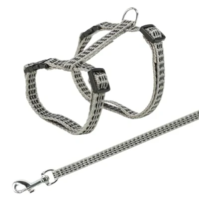Abbildung von Trixie Katzengeschirr mit Leine Reflektierend Katzenharness 22 42 ...