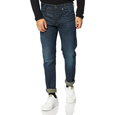 Abbildung von G Star Herren D Staq 5 Pocket Slim Jeans, Blau (antic nile D06761 B767 A943), 27W / 32L