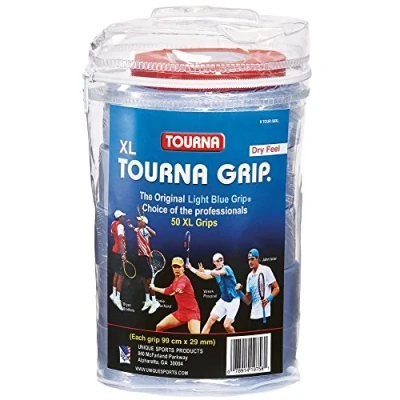 Abbildung von Tourna Unisex Erwachsene TG50XL Overgrip, Blau blau, One Size