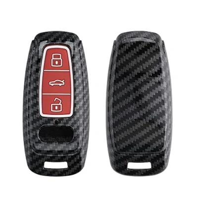 Abbildung von kwmobile Schlüsseltasche Autoschlüssel Hülle für Audi A6 A7 A8 Q7 Q8 (1 tlg), Hardcover Schutzhülle Schlüsselhülle Cover Case