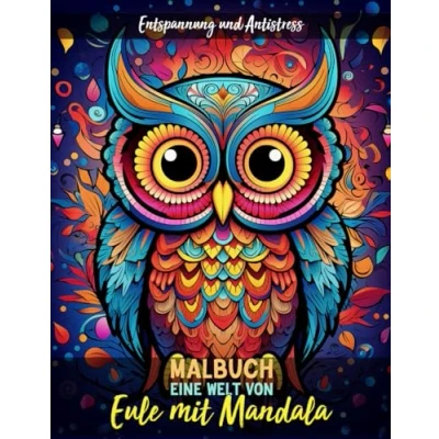 Abbildung von Eine Welt Von Eule mit Mandala Malbuch Entspannung und Antistress