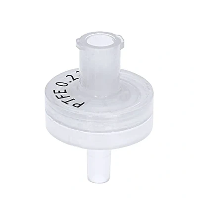 Abbildung von GVS Filter Technology, Syringe Filter, ABLUO, 13mm, PTFE Membrane, 0.22µm, PP Housing, 100/pk