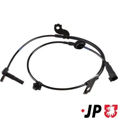 Abbildung von JP GROUP 3997104480 ABS Sensor Vorderachse rechts aktiver 960 schwarz MITSUBISHI: Outlander 2 SUV, Lancer 8 Schrägheck, PAJERO 4