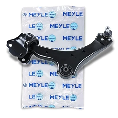 Abbildung von MEYLE 716 050 0033 Querlenker ORIGINAL Quality mit Trag /Führungsgelenk, Gummilager unten, Vorderachse links Stahlblech
