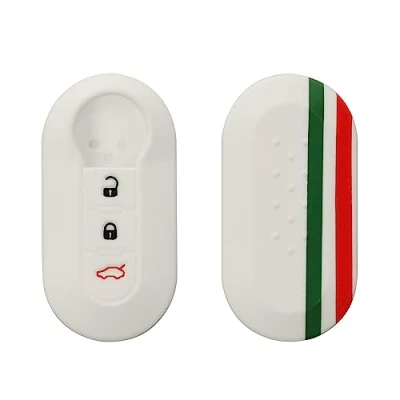 Abbildung von kwmobile Schlüsseltasche Autoschlüssel Hülle für Fiat Lancia (1 tlg), Schlüsselhülle Schlüssel Case Cover