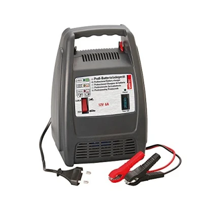 Abbildung von Cartrend Batterie Ladegerät 12V 6A Anzeige Autobatterie (Auto PKW Lader Akku Erhaltungsladefunktion Saison Fahrzeuge)