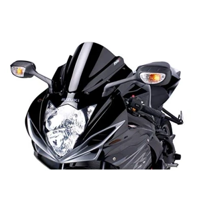 Abbildung von Puig Z Racer Scheibe schwarz für Suzuki GSX R 600/750 2011 2016
