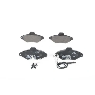Abbildung von BOSCH 0 986 461 757 Bremsbelagsatz Low Metallic inkl. Verschleißwarnkontakt CITROËN: Xantia Schrägheck, Kombi