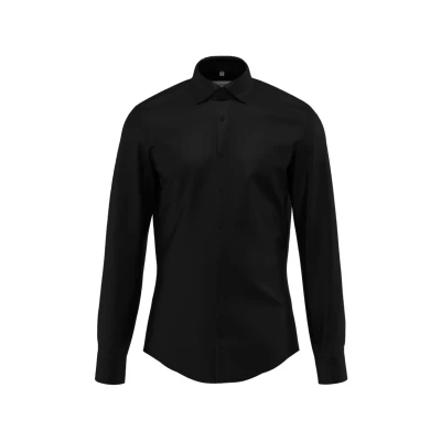 Abbildung von Seidensticker Business Shaped Businesshemd, Herren, Größe: 39, Black