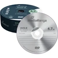 Abbildung von Mediarange DVD Rohling 25 Rohlinge R 4,7GB 16x Spindel