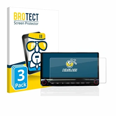 Abbildung von BROTECT Schutzglas für Kia XCeed 2019 Infotainment System 10.25&quot; (3 Stück) Schutzfolie Panzer Folie Glas [Extrem Kratzfest 9H