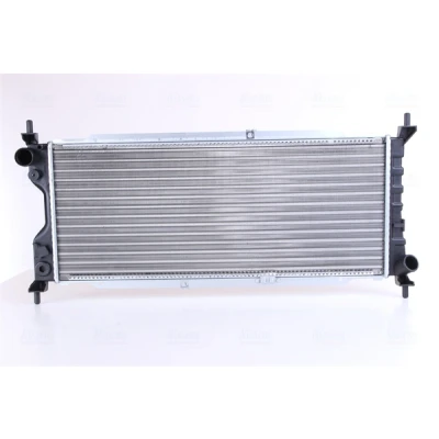 Abbildung von NISSENS 63286A Kühler, Motorkühlung Aluminium 650 270 42 Kühlrippen mechanisch gefügt OPEL: Corsa B Schrägheck, Combo Kastenwagen