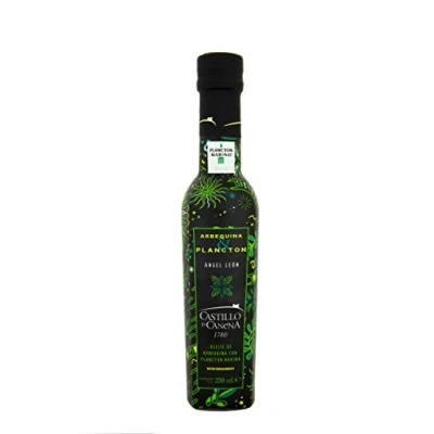 Abbildung von Castillo de Canena Arbequina Natives Olivenöl Extra Gewürz Mit Marine Plankton