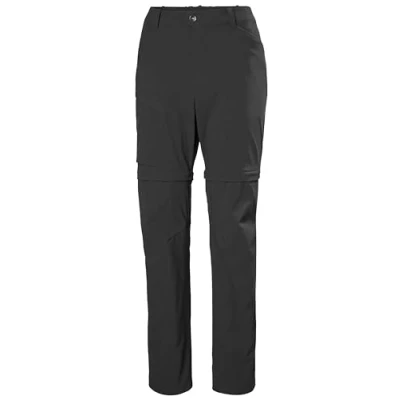 Abbildung von Helly Hansen W ELV Light ZIP OFF Outdoorhose, Damen, Größe: XL, Ebony