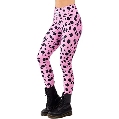 Abbildung von Eivy Damen Icecold Tights Leggings, Pink Cheetah, S EU