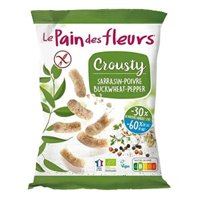 Abbildung von Blumenbrot Crousty Flips aus Buchweizen 75g