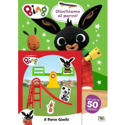 Abbildung von Giochiamo al parco! Bing. Con adesivi. Ediz. a colori. kit del parco giochi