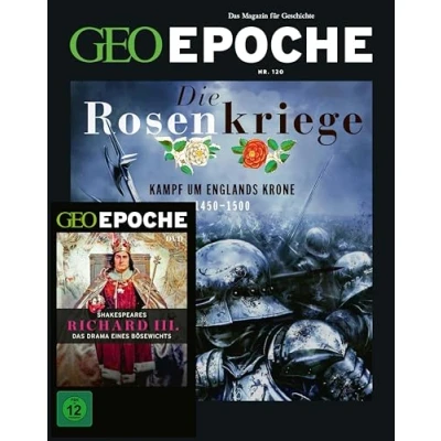 Abbildung von GEO Epoche (mit DVD) / mit DVD 120/2023 Die Rosenkriege: Das Magazin für Geschichte