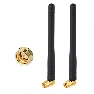 Abbildung von Eightwood 433 MHz Antenne Vertical Omni Directional NFC RFID SMA Stecker für Wireless Homematic CCU3 CCU2 CC1101 Ham Radio 2 Stücke MEHRWEG