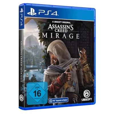 Abbildung von Assassin&#039;s Creed Mirage PlayStation 4, (kostenloses Upgrade auf PS5)