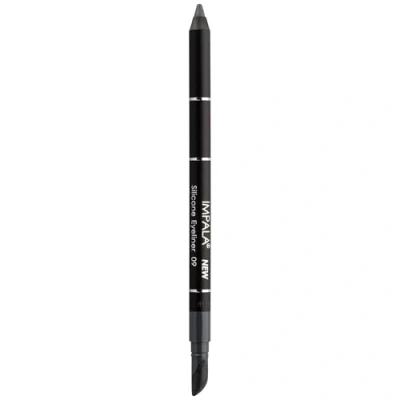 Abbildung von IMPALA Wasserdichter Jumbo Eyeliner mit Silikon, Matt Dunkelgrauer Farbton Nº 09 Präziser Strich oder rauchiger Effekt Leicht aufzutragende cremige Textur Intensive