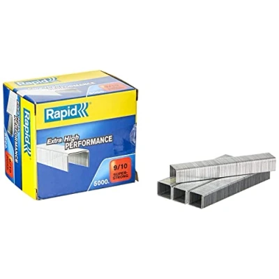 Abbildung von Rapid 24871200 Heftklammern 9/10mm Super Strong, verzinkt, 5000 Stück