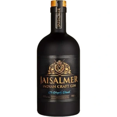 Abbildung von Jaisalmer Indian Craft Gin 750ml 43% Alkoholgehalt Zitrus I Handverlesene Botanicals Einzigartiger &amp; Sanfter Luxus Aromatischer Dry Premium Geschenk für Männer und Frauen