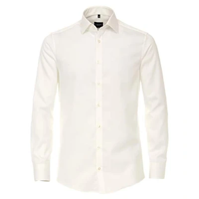 Abbildung von Venti Modern FIT Businesshemd offwhite, Herren, Größe: 36, Off white