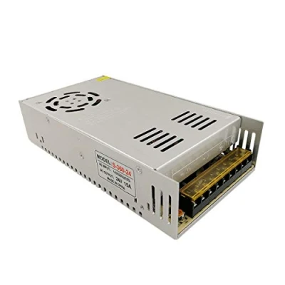 Abbildung von JOYLIT 24V 15A 360W Schaltnetzteil, AC 110V / 220V auf DC 24 Volt Konverter Transformator 15Amp Netzteil für LED Streifen Licht, Elektronische Geräte