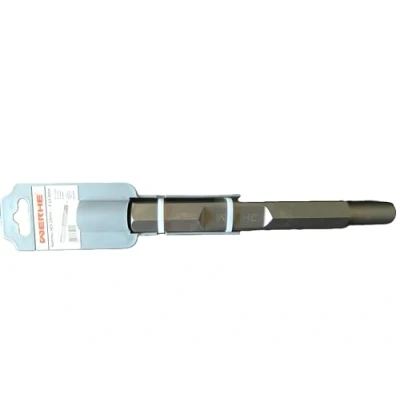 Abbildung von WERHE® Professional HEX28 Ø13,5mm 22x260mm Erdnageleintreiber zum Einstecken von Tiefenerder Erder Erdung Staberder Jack Hammer Picket Pfosten Driver Treiber