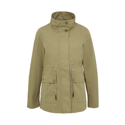 Abbildung von QS Outdoorjacke, Damen, Größe: Large, Olivgrün
