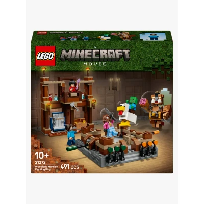 Abbildung von 21272 Minecraft Waldanwesen mit Boxring, Konstruktionsspielzeug
