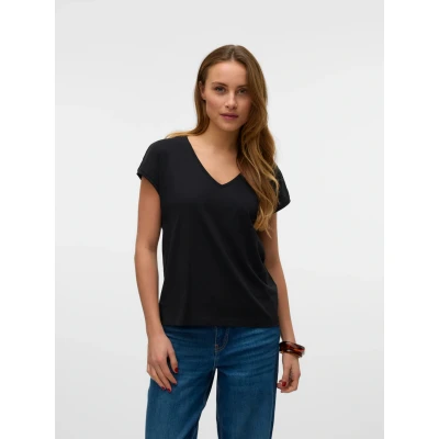 Abbildung von Vero Moda Kurzarmshirt VMLUNA SS V NECK TEE JRS NOOS