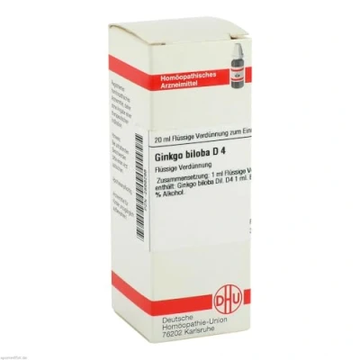 Abbildung von Ginkgo Biloba D 4 Dilution 20 ml