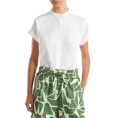 Abbildung von United Colors of Benetton Damen Bluse 5bmldq077 Hemd, Optisches Weiß 101, Small