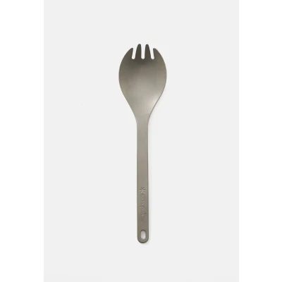 Abbildung von Snowpeak Spork Unisex Sonstige Accessoires silvercoloured, Größe: One Size, Silver coloured