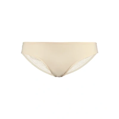 Abbildung von Schiesser Damen Invisible Lace Brazilian Slip, Sand_161919, 42 EU