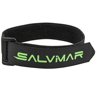 Abbildung von SALVIMAR Fascia Porta Coltello Slim Elastisches Messerblock, Schwarz, 40cm x 2.5cm