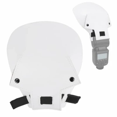 Abbildung von Speedlite Reflektor, Tragbarer Universeller Blitzlicht Diffusor Reflektor für Bogenförmige Kameras, Softbox Spiegelreflexkameras