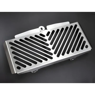 Abbildung von Zieger Kühlerabdeckung Clean silber für Honda CB 1100 2013 2019