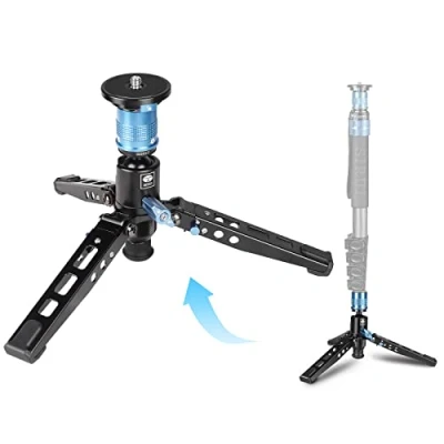 Abbildung von SIRUI P 36 Kit, Aluminium Stativsockel und Adapter, Einbeinstativsockel mit Schnellverschluss, passend für AM 306M, 326M, 306, 326 Einbeinstativ (nur Adapter)