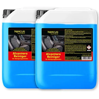 Abbildung von ABACUS® Tornador Alcantarareiniger, Alcantara Reiniger, gebrauchsfertig für Reinigungspistolen und Druckluftpistolen Alcantarareiniger 10 Liter (1086.10)
