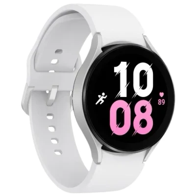Abbildung von Samsung Galaxy Watch 5 (44 mm) LTE Smartwatch Silver, silberfarben, Modern, minimalistisch, sportlich