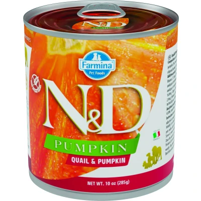 Abbildung von N&amp;D DOG PUMPKIN Adult Wachtel &amp; Kürbis 285g