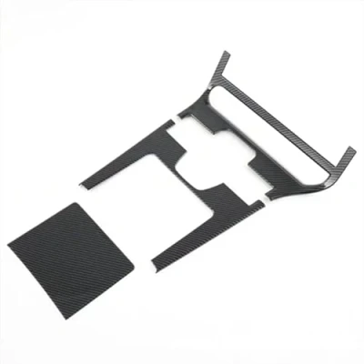 Abbildung von PanelMittelkonsole Für Toyota Bz4X 2022 2023 Auto Carbon Fiber Zentrale Getriebe Shift Panel Control Aufkleber Abdeckung Trim Mittelkonsole Dekor